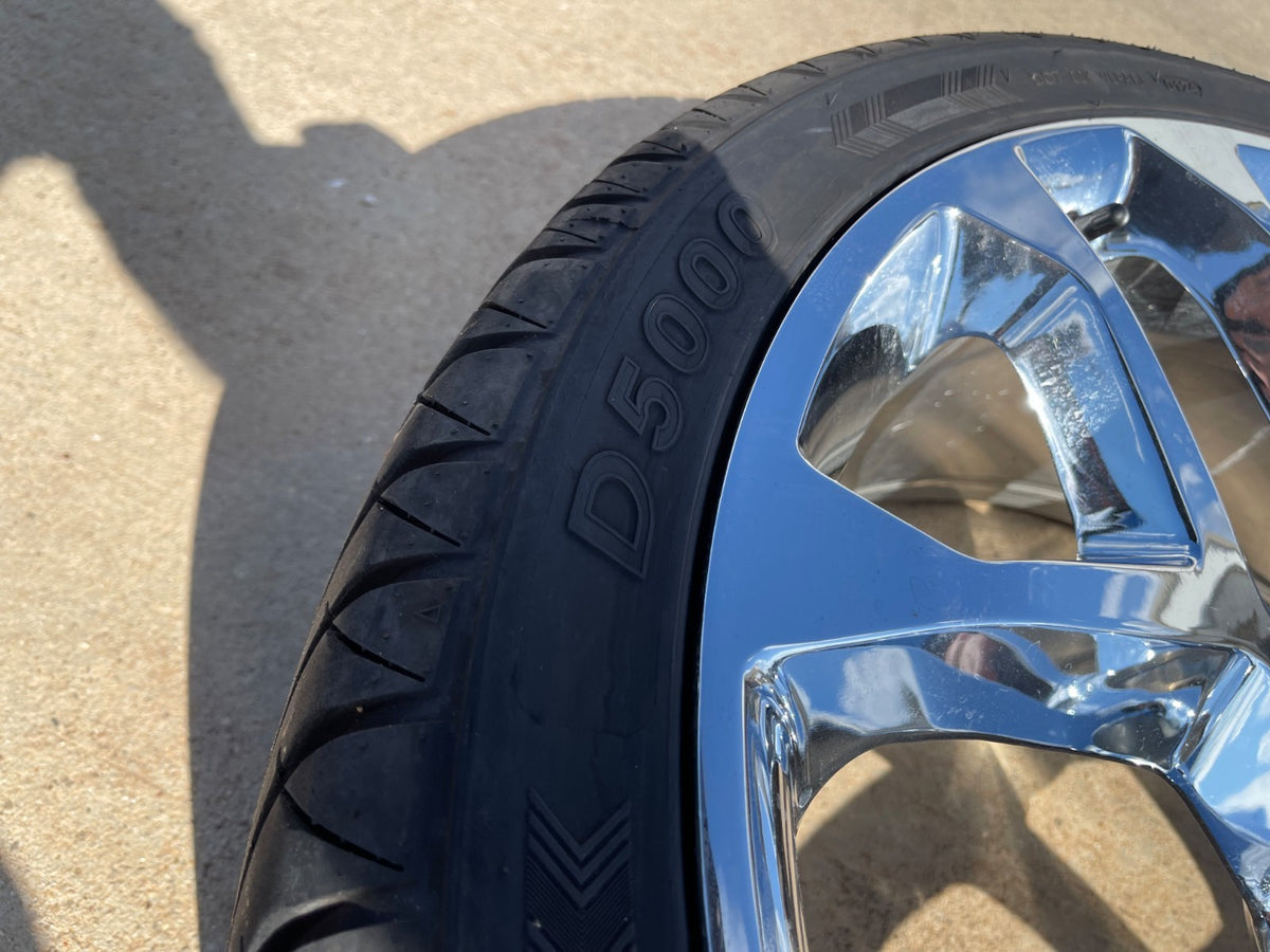 24" 24x9 GMC Yukon Chevy Tahoe 1500 OEM replica wheel rim 5668 spare single