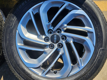 22" Lincoln Navigator OEM 94225 rims wheels BLACK LABEL 2025 2026 MICHELIN NEW