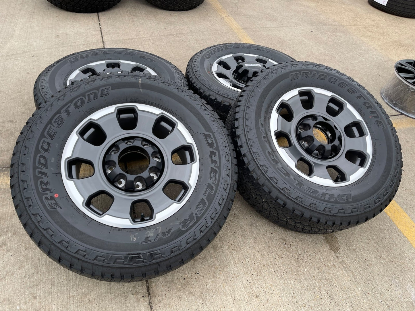 18" Ford F-250 F-350 OEM TREMOR 10482 rims wheels 2024 2025 2026 BRIDGESTONE