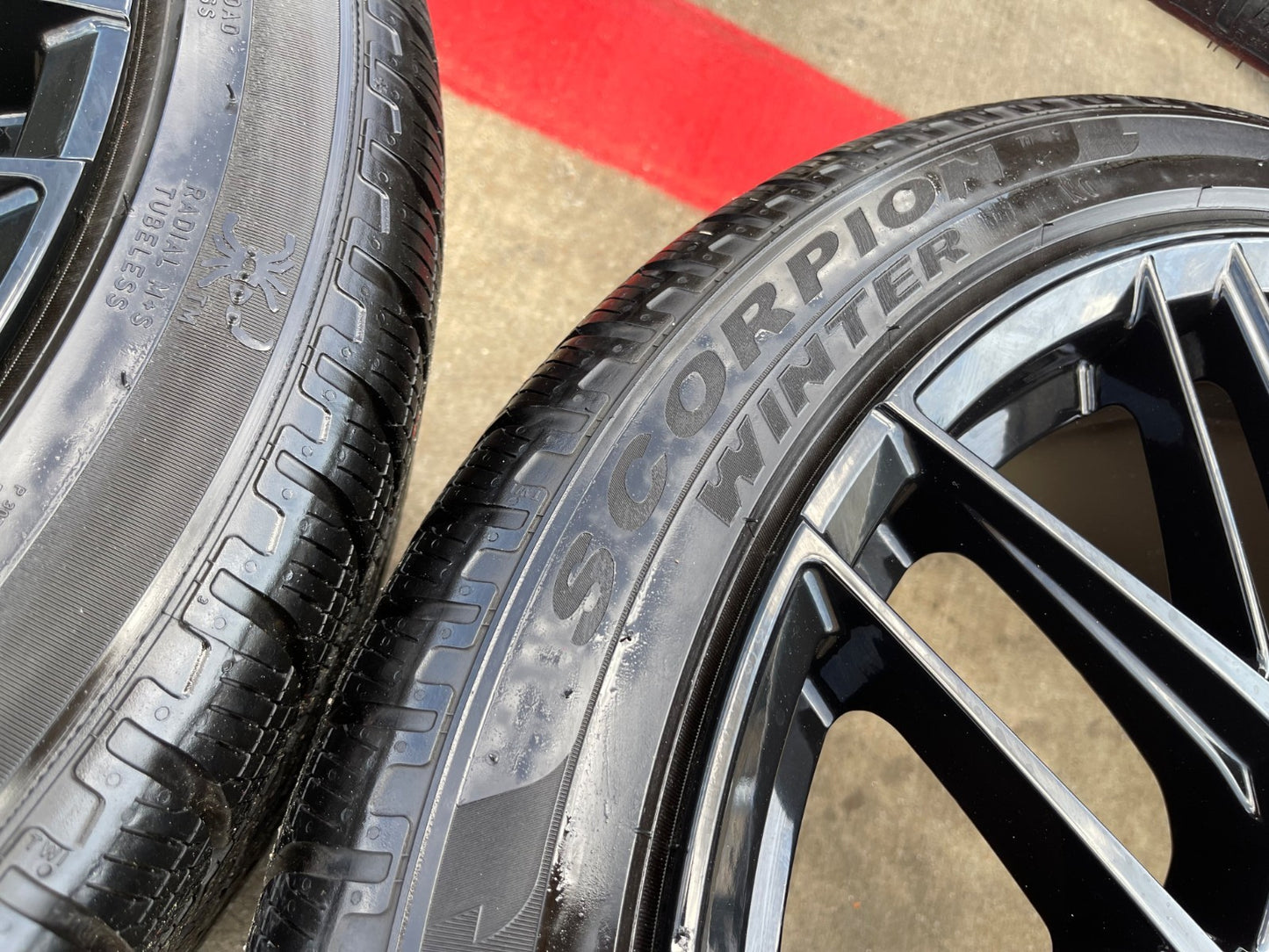 21" MSW Type 50 O.Z. Porsche Cayenne Turbo Sport wheels rims SET tires PIRELLI