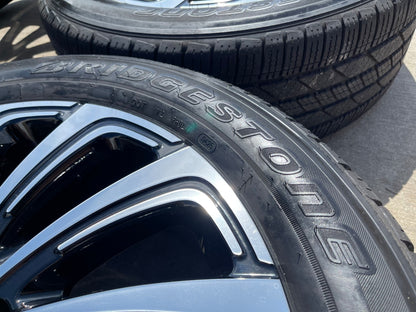 22" Lincoln Navigator OEM 10666 rims wheels BLACK LABEL BRIDGESTONE