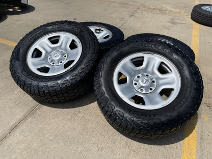 18" Ram 1500 OEM 2667 stock wheels rims tires SET COOPER A/T