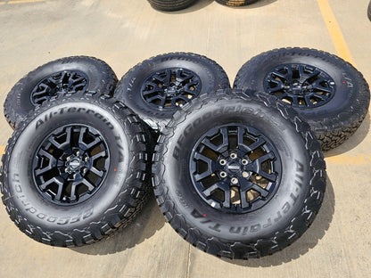 (5) 17" Ford F-150 Raptor Bronco OEM 10461 rims wheels SET BFG 2025 2026 BFG NEW