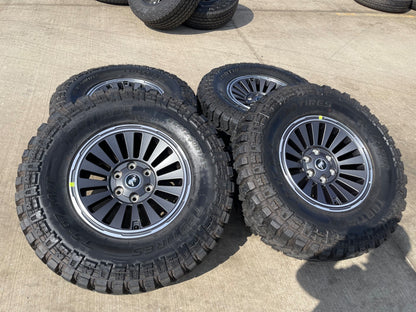 17" Ford Bronco HERITAGE Edition wheels rims 2024 2025 2026 tires 35"