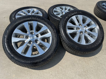 20" Toyota Tundra PLATINUM OEM 69533 SET wheels rims 5x150 tires BRIDGESTONE