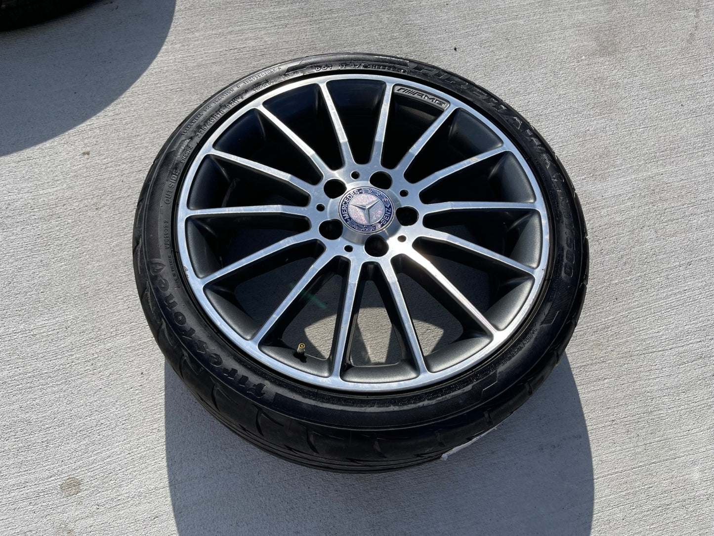 18" 18x7.5 Mercedes CLA250 C E S Class OEM A1764010200 wheel rim tire