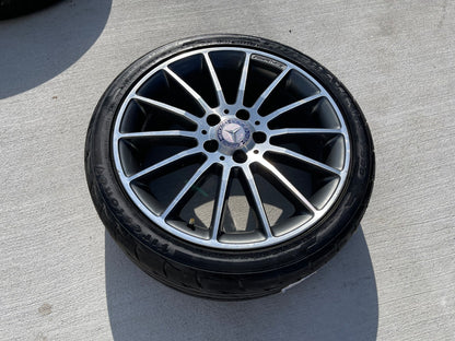 18" 18x7.5 Mercedes CLA250 C E S Class OEM A1764010200 wheel rim tire
