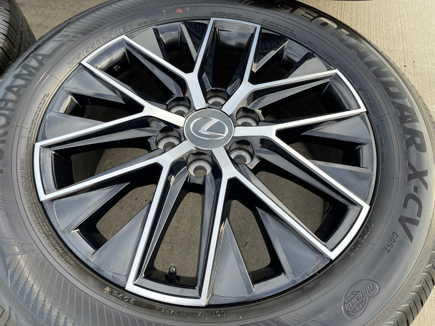 20" Toyota Land Cruiser Tundra OEM wheels rims 10545 Lexus GX550 LX600 2025 NEW