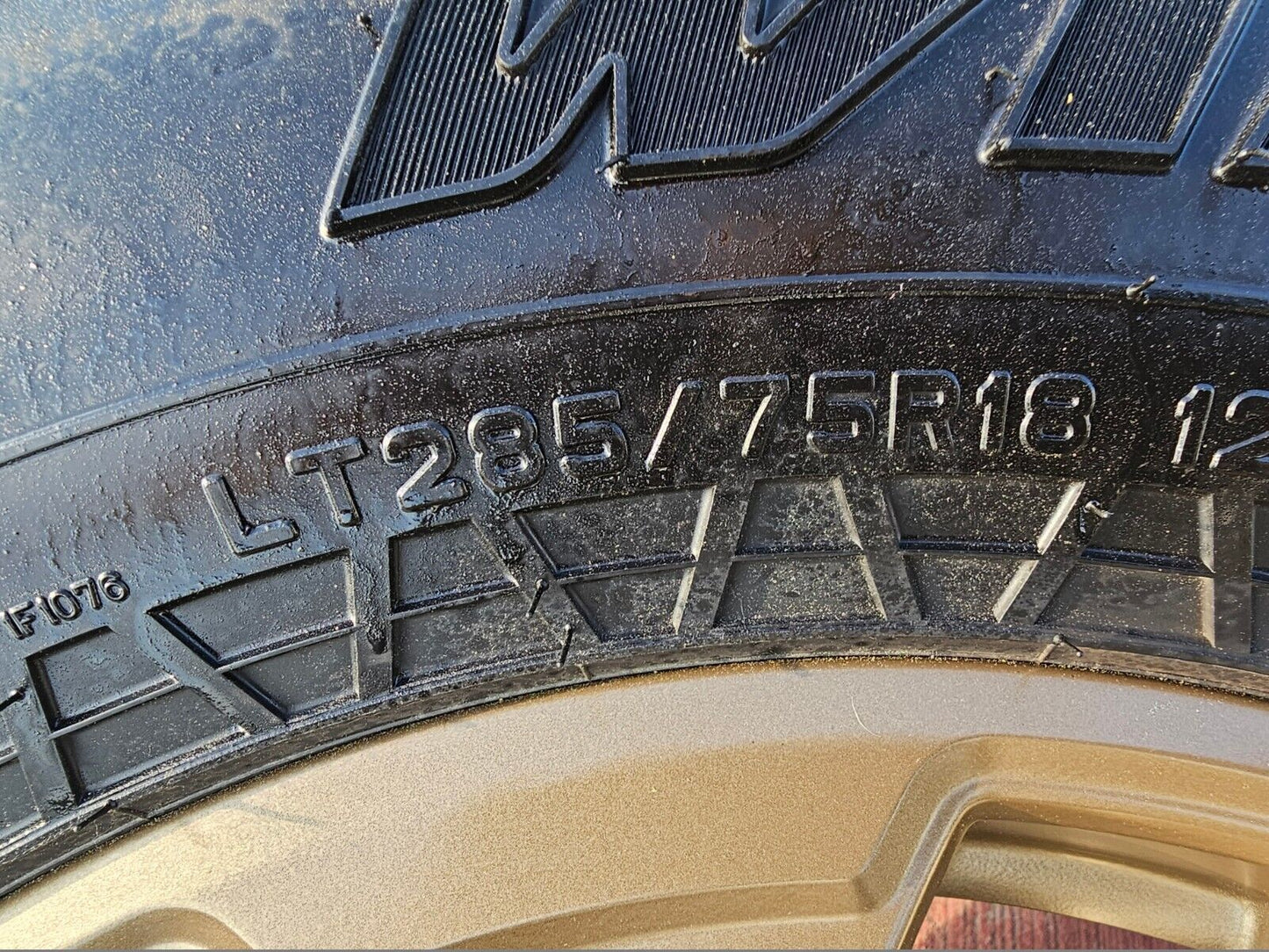18" Ford F-250 F-350 OEM TREMOR Bronze rims wheels 10482 35" NEW