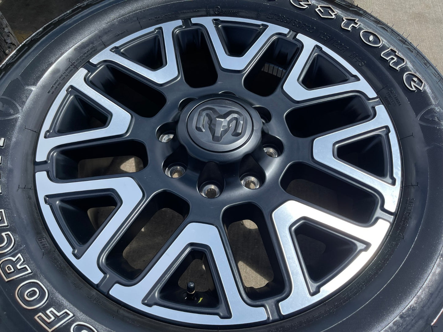 20" Dodge Ram 2500 3500 LARAMIE OEM 51649 wheels rims A/T2 2025 2026 NEW