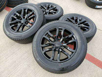 20" Chevy Silverado GMC Sierra AT4 OEM 5924 black wheels rims 2022 2023 2024 NEW