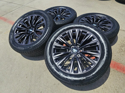 22" Cadillac Escalade V V600 Platinum OEM ORIGINAL wheels rims 2025 2026 NEW