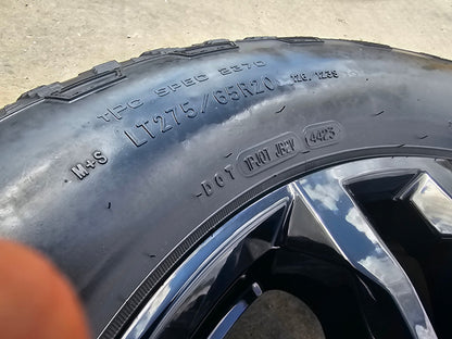 20" GMC Sierra AT4X Chevy Silverado 2500 3500 OEM 94030 wheels rims tires