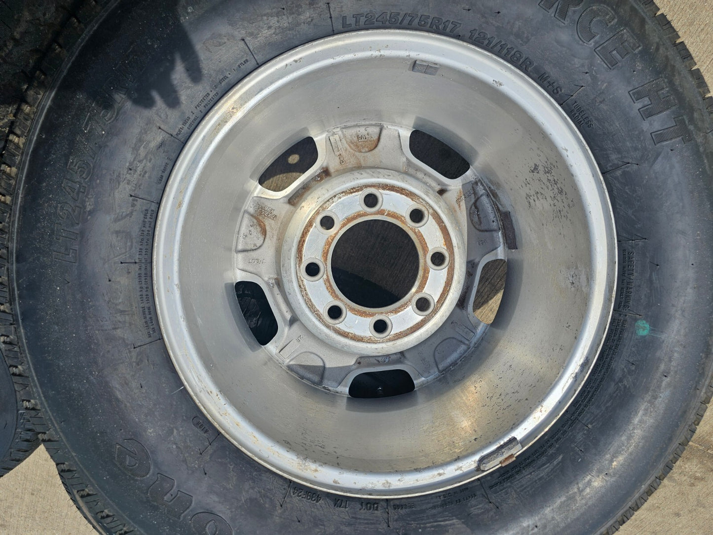 17" Chevy Silverado GMC Sierra 2500 3500 wheels 5298 rims 8x165 8x6.5
