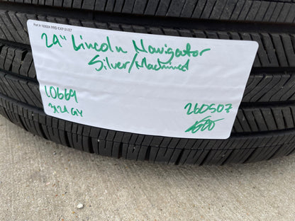 24" Lincoln Navigator BLACK LABEL OEM 10669 rims wheels Ford 2024 2025 2026 NEW