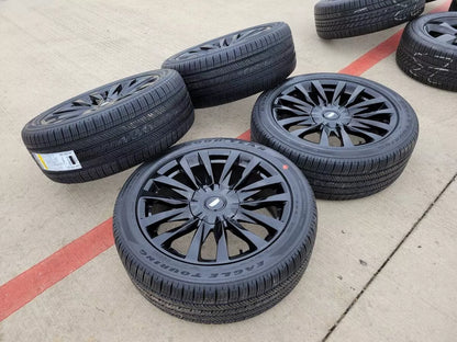 22" Cadillac Escalade OEM Black wheels rims 4873 95026 Tahoe Silverado NEW