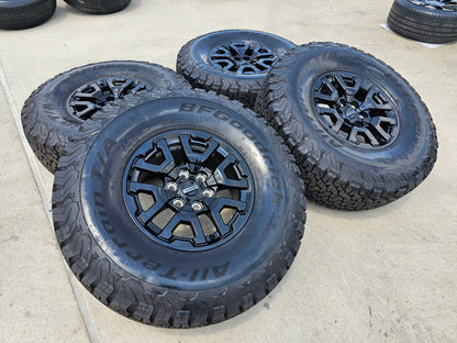 17" Ford F-150 Raptor Bronco OEM rims wheels 10461 tires 37" BFG NEW