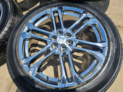 (1) 22" Buick Enclave OEM 94061 wheel rim Acadia Traverse spare 2025 2026 NEW