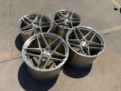 20" + 21" 20x10 21x13 Signature SV701 Mercedes AMG GT GT43 GT53 wheels rims R8