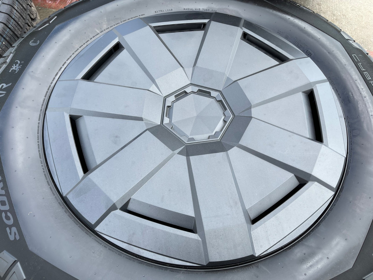 (1) 20" Tesla Cyber Truck OEM 94166 wheel rim 2024 2025 2026 2027 Cybertruck NEW