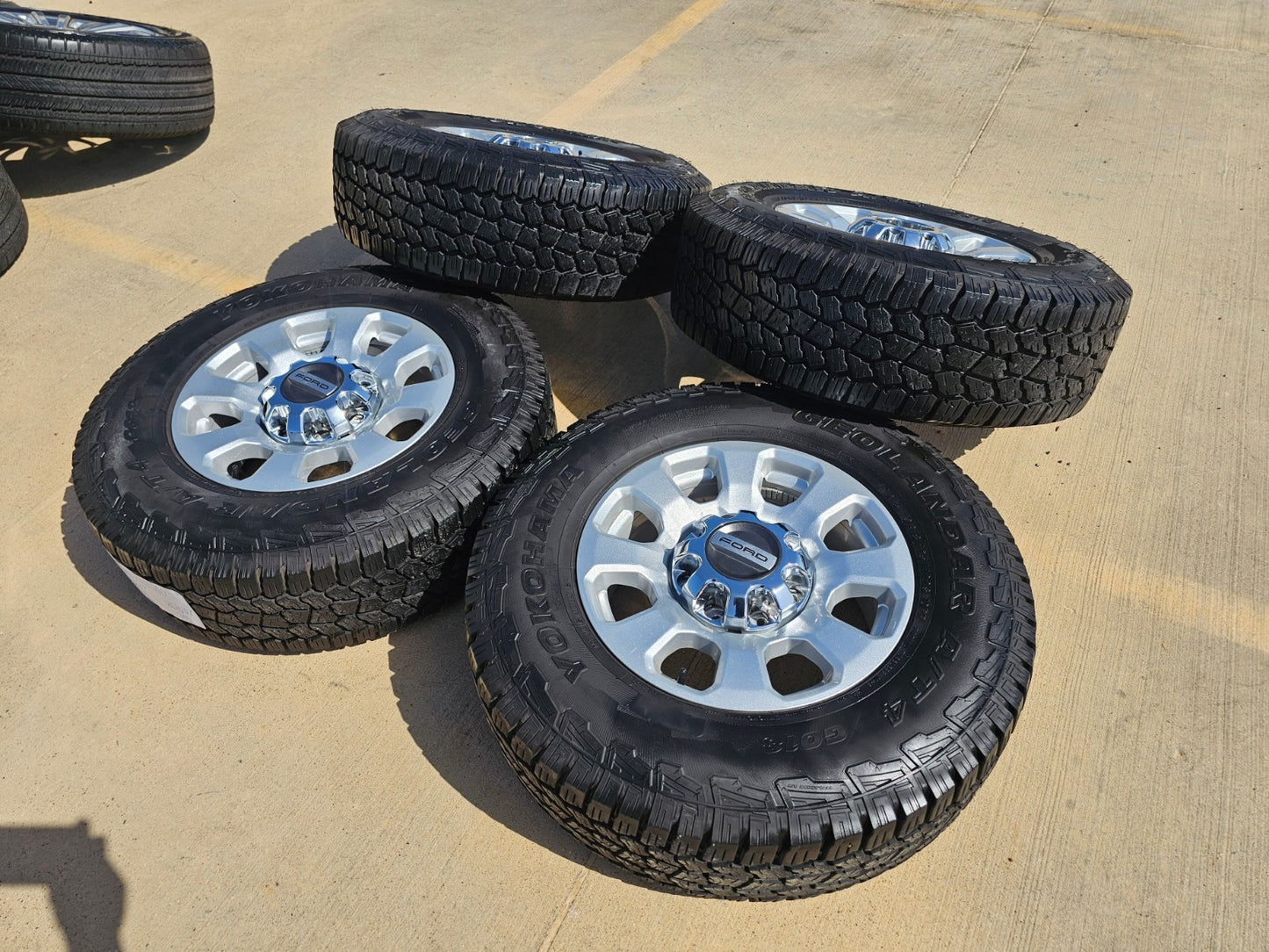 18" Ford F-250 F-350 Lariat FX-4 wheels rims SET OEM RIM# 10481 FITS 2006-2027