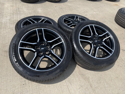 18" Ford Mustang GT OEM 10157 wheels rims SET 2021 2022 2023 2025 2026 MICHELIN