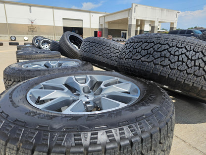 20" Chevy Silverado 1500 Tahoe OEM 5915 5916 wheels rims SET 2026 GOODYEAR