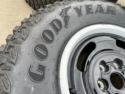 17" Ford Bronco HERITAGE Edition wheels rims white GOODYEAR 35" DISCOUNTED