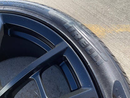 (1) 20" Dodge Charger SRT HELLCAT OEM 2605 2715 wheel rim tire spare PIRELLI