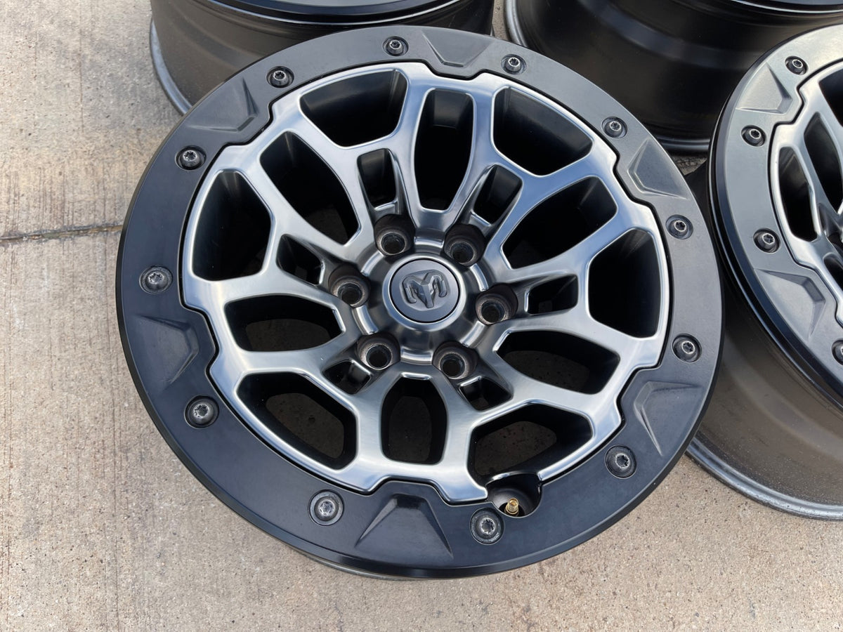 18" Dodge Ram 1500 TRX Beadlock OEM 2735 RHO wheels rims SET 2025 2026 2027 NEW