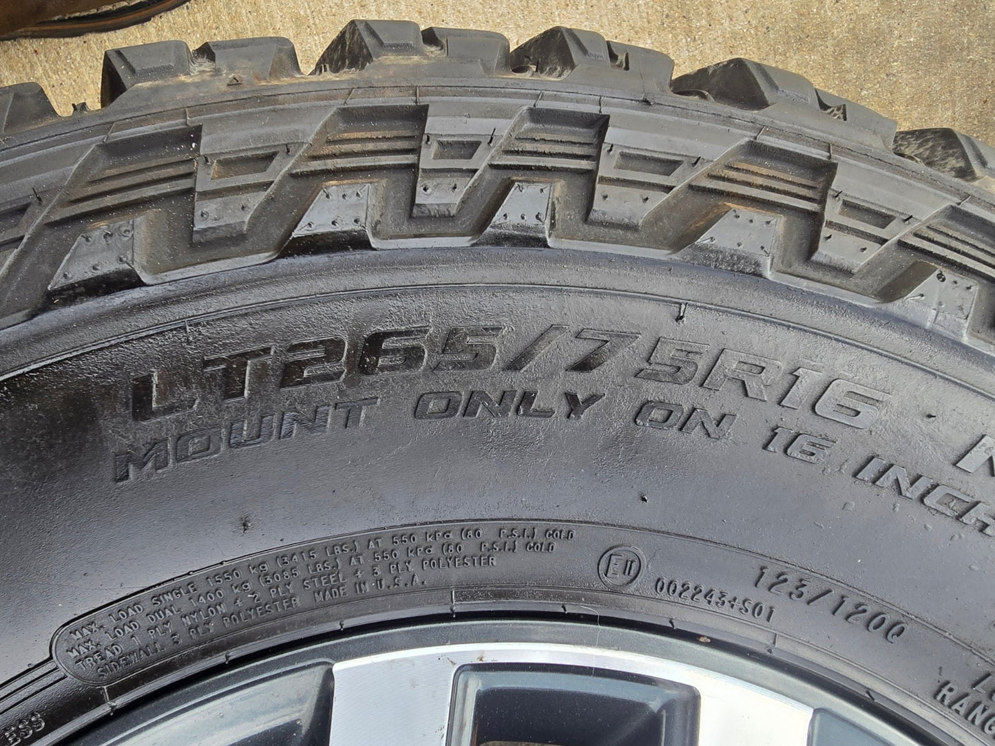 16" Toyota Tacoma TRD wheels rims 75189 OEM 4Runner tires COOPER S/T MAXX