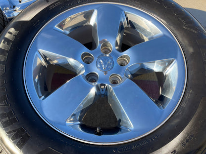 20" Dodge Ram 1500 OEM wheels rims 2495 CHROME 5x139 5x5.5 SET
