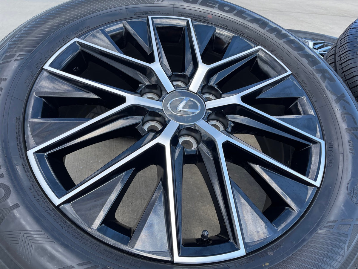 20" Toyota Land Cruiser Tundra OEM wheels rims 10545 Lexus GX550 LX600 SET NEW