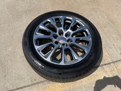 22" GMC Yukon Sierra DENALI wheel rim Tahoe (1) OEM RIM# 87835100 FITS 2005-2027