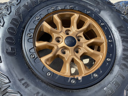 NEW 17" Jeep Wrangler 392 Gladiator Rubicon OEM BEADLOCK wheels rims 9304 95240