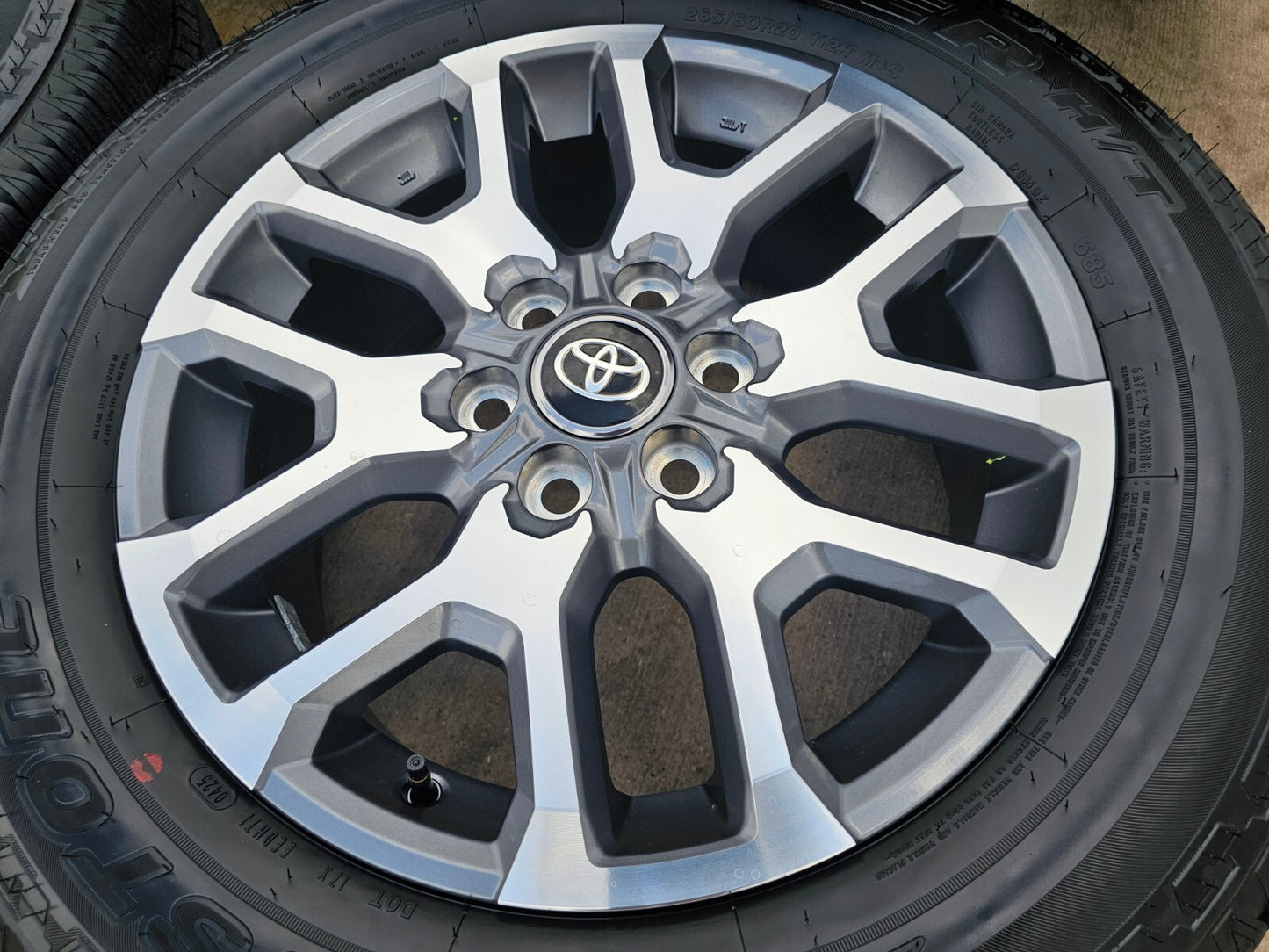 20" Toyota Tundra TSS TRD OEM wheels rims 75277 95359 Sequoia 2024 2025 2026 NEW