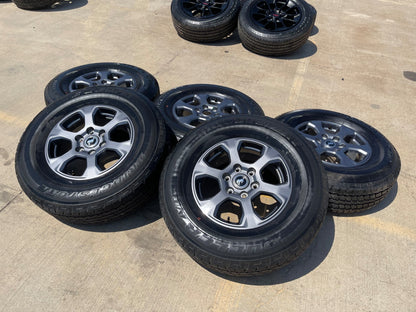 17" Ford Bronco Big Bend wheels rims 10384 OEM Ranger SET BRIDGESTONE A/T