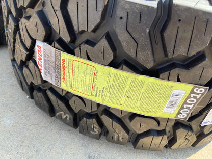 (4) 33x12.5x22 Kenda Kenda Klever R/T 114R 12 PLY Load Range F tires NEW