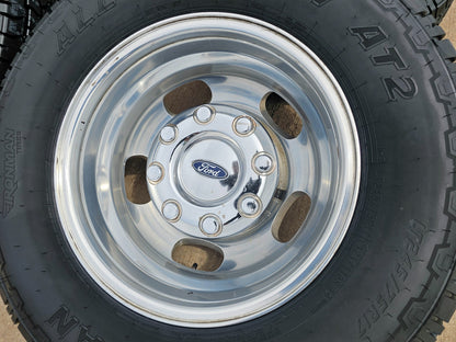 17" Ford F-350 Dually OEM 10477 10478 rims wheels 2024 2025 2026 IRONMAN A/T NEW