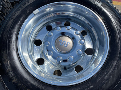 19.5" Ford F-450 Dually F-550 rims wheels RAM 4500 OEM 10x225 2025 2026 2027 NEW