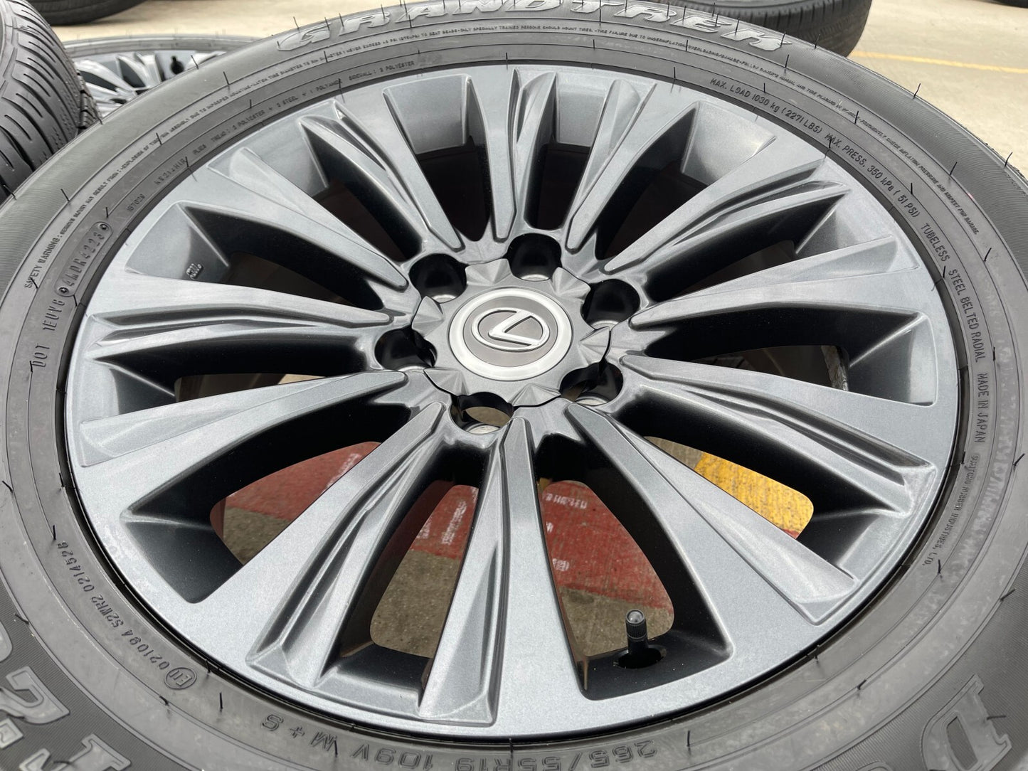 19" Lexus GX460 GX470 Tacoma 4Runner OEM 74388 wheels rims 2022 2023 2024