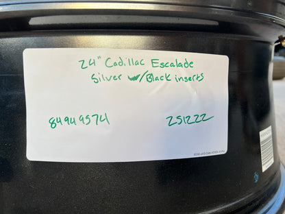 (1) 24" Cadillac Escalade V Platinum OEM wheel rim spare 2024 2025 2026
