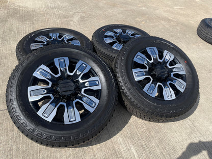 20" GMC Sierra DENALI 2500 3500 OEM wheels rims 5958 14138 Chevy DUELER A/T SET