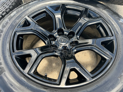20" Dodge Ram 1500 Jeep Grand Wagoneer OEM OBSIDIAN wheels rims NEW