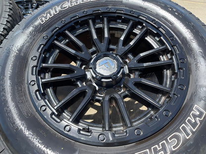 20x9 FUEL Rebel D680 Chevy Dodge Ram 2500 3500 wheels rims 8x165 8x6.5 tires