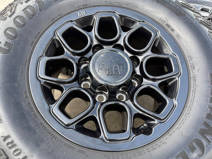 18" AEV Chevy BISON Trail Boss ZR2 2500 OEM wheels rims GMC Sierra SET 35"