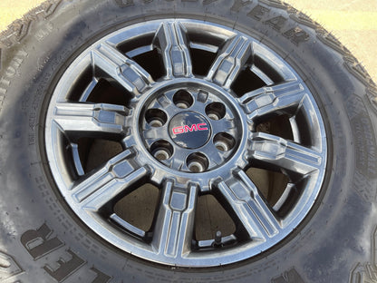 18" GMC Sierra AT4X Chevy Silverado OEM 14131 95718 wheel rim GOODYEAR NEW