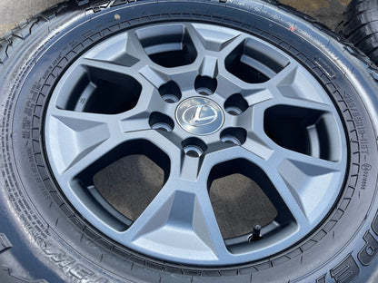18" Lexus GX550 OEM 10544 wheels rims Land Cruiser Tundra Sequoia NEW FALKEN AT3