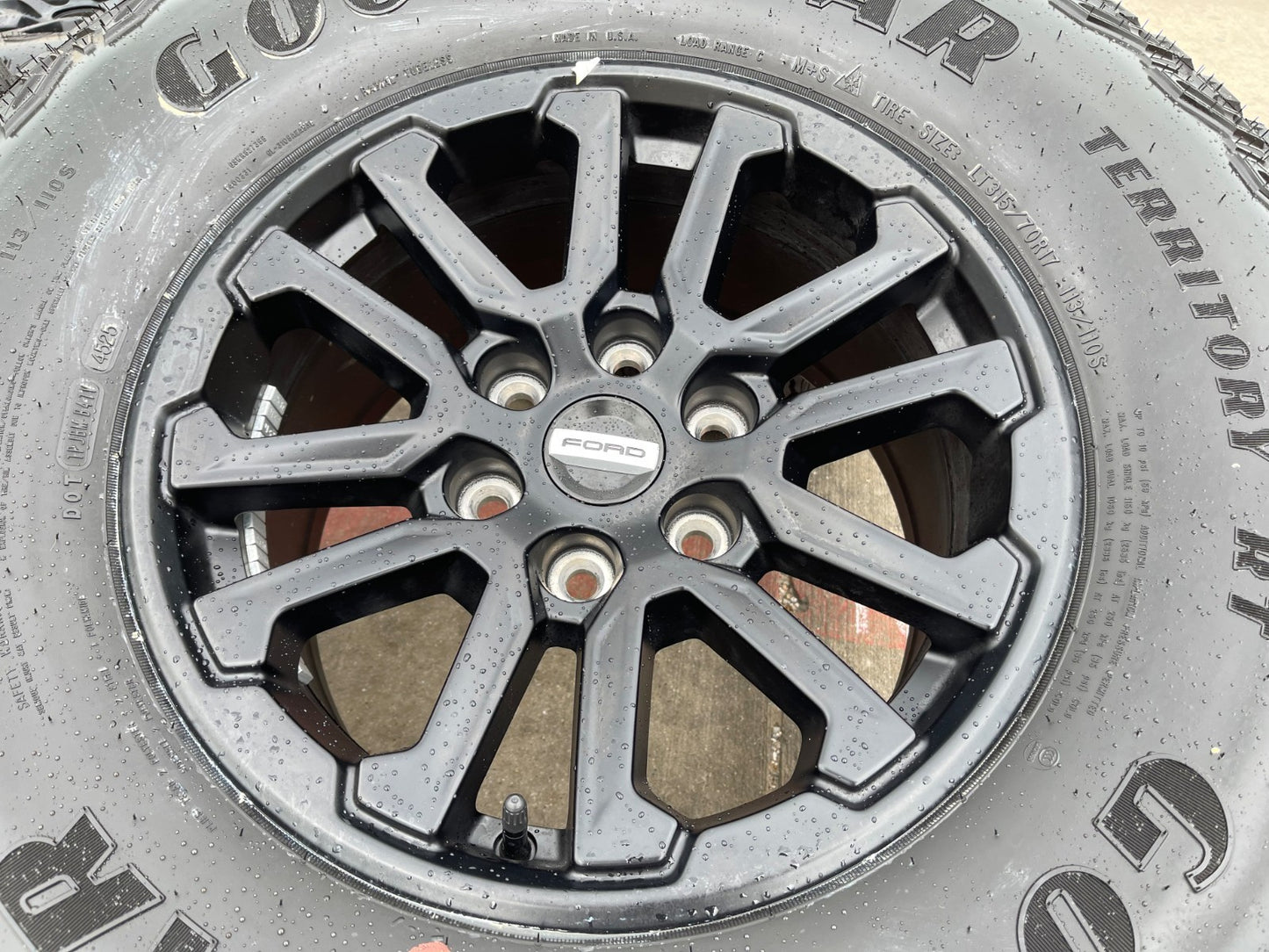 17" Ford F-150 Raptor OEM 10611 rims wheels Bronco 2026 2027 GOODYEAR 35" NEW
