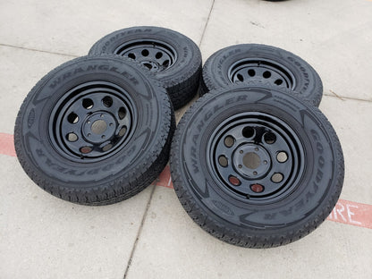 16x7 Aftermarket Jeep Wrangler wheels rims 5x127 5x5 2013 2014 2015 2016 2017